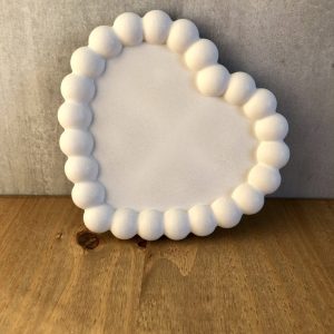 Tácek bublinkový srdce