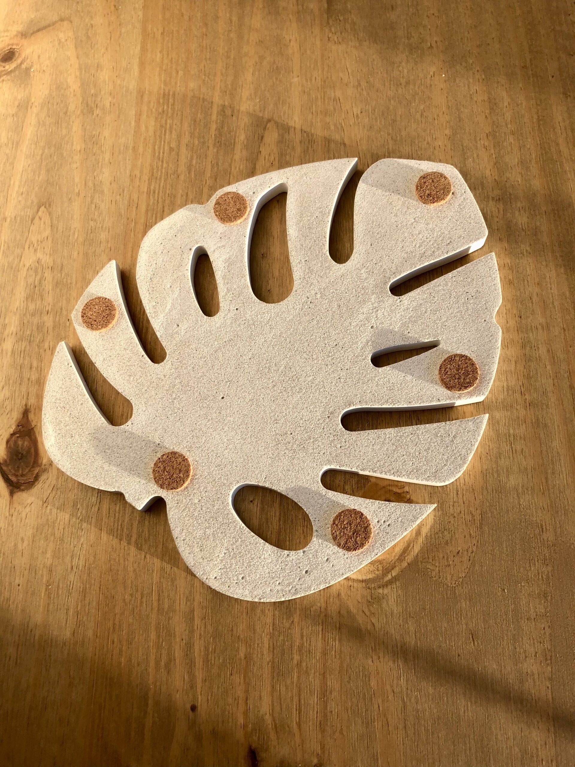 Betonový tácek monstera - Obrázek 2