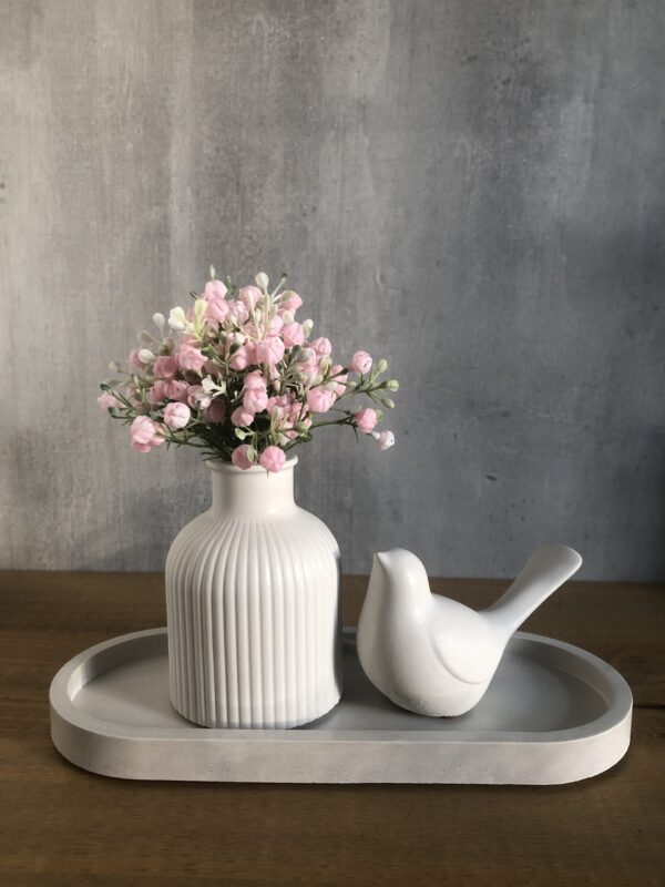 Betonová váza vroubkovaná - Obrázek 4