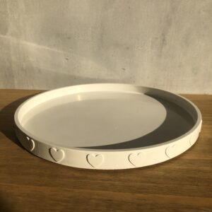 Betonový tác srdce