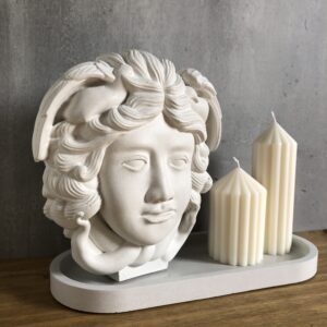 Betonová soška Medusa