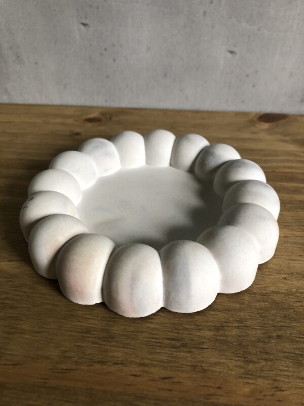 Tácek bublinkový kulatý 2 mramor - Obrázek 2