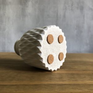 Betonová váza vlnkovaná - Obrázek 3