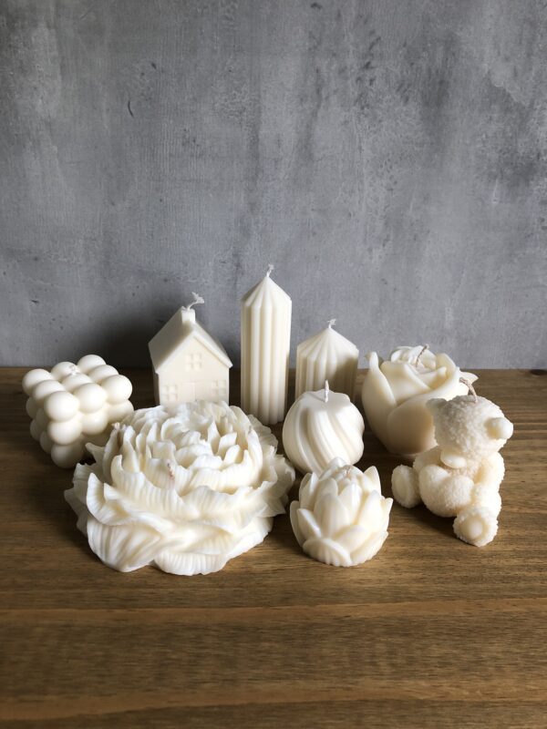 Svíčka pivoňka – velká - Obrázek 3