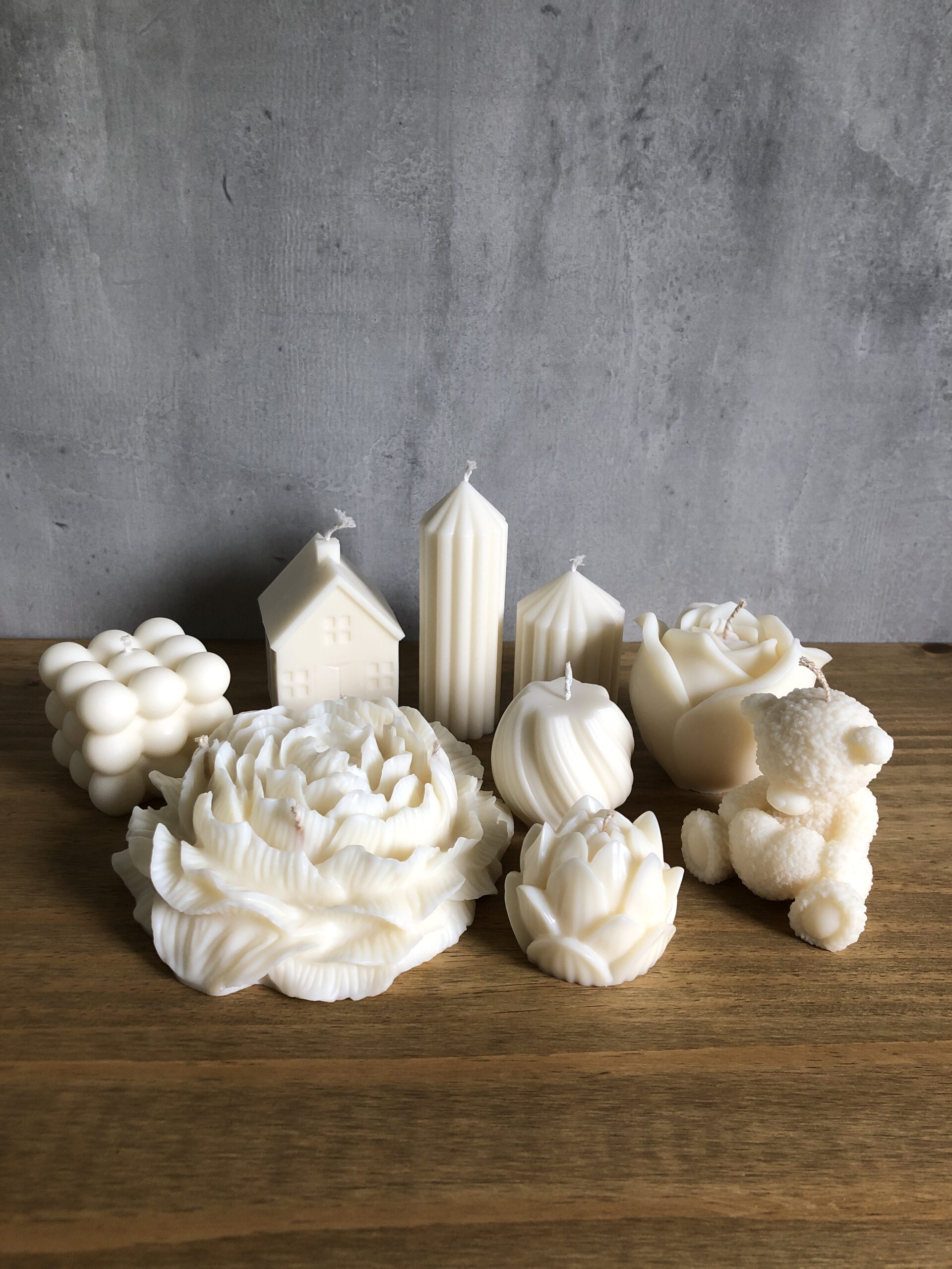 Svíčka pivoňka – velká - Obrázek 3