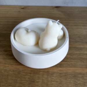 Svíčka – Lední medvědi v misce - Obrázek 4