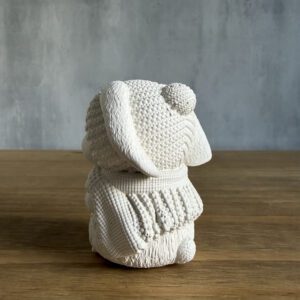 Betonová figurka – Zajíček v čepici - Obrázek 5