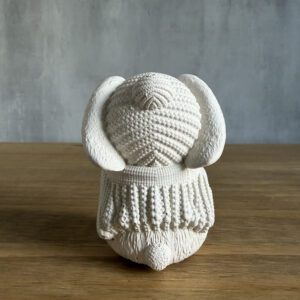 Betonová figurka – Zajíček v čepici - Obrázek 3