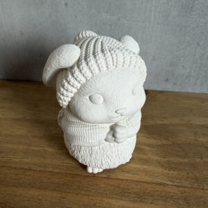 Betonová figurka – Zajíček v čepici - Obrázek 4