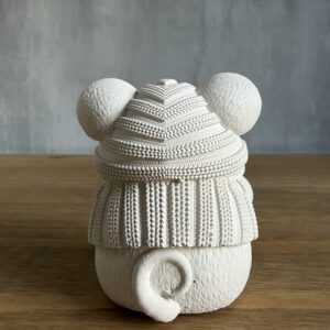 Betonová figurka – Myška ve svetru - Obrázek 4