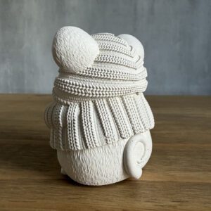 Betonová figurka – Myška ve svetru - Obrázek 5