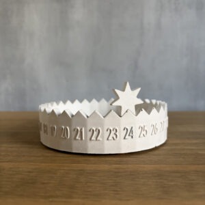 Betonový adventní kalendář