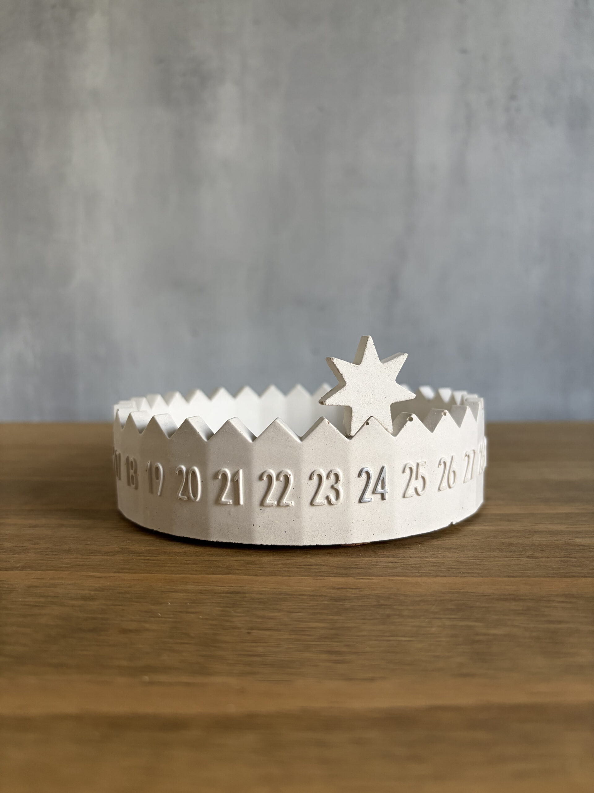 Betonový adventní kalendář - Obrázek 1