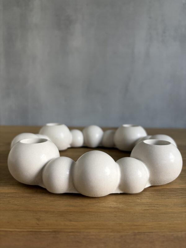 Betonový svícen na 4 dlouhé svíčky - Obrázek 2