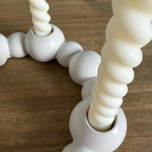 Betonový svícen na 4 dlouhé svíčky - Obrázek 3