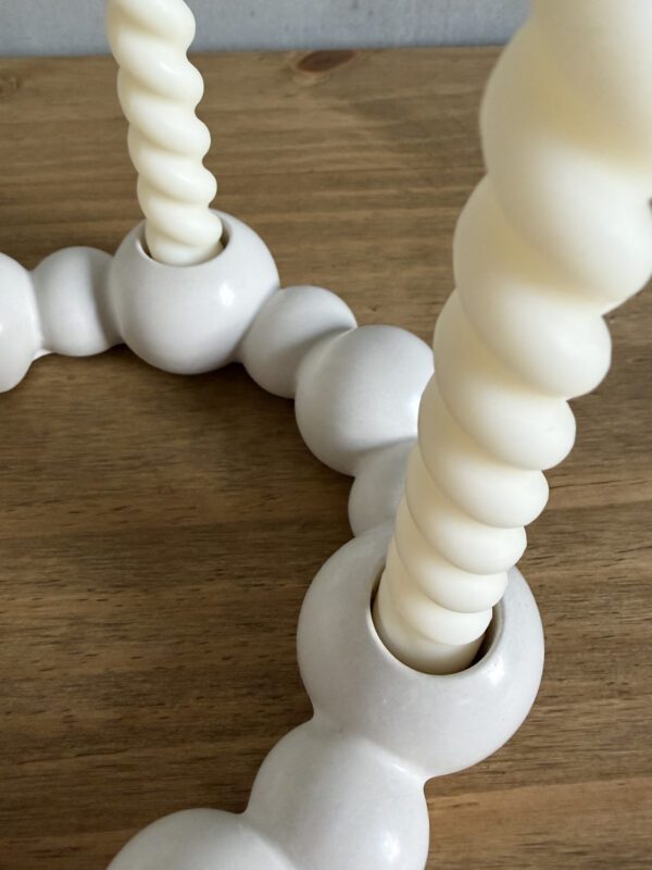 Betonový svícen na 4 dlouhé svíčky - Obrázek 3