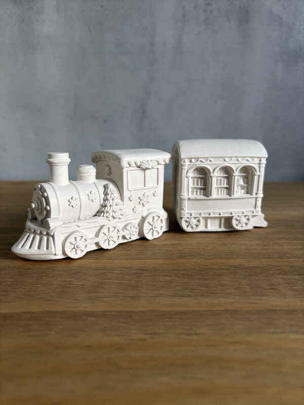 Betonový vánoční vláček - Obrázek 1