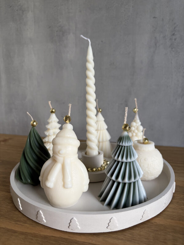 Svíčka sněhulák - Obrázek 3